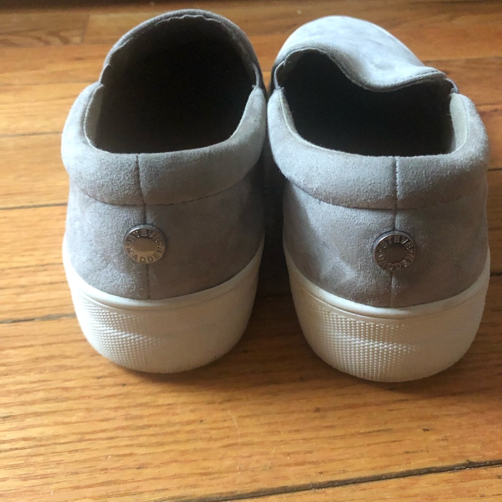 🌸Steve Madden Gills Grey Suede Slip on - Picture 8 of 9